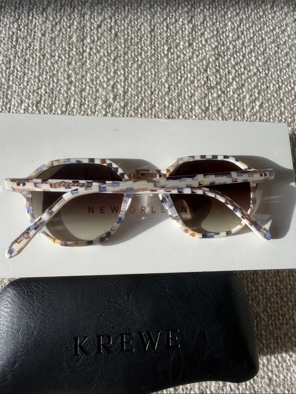 KREWE round sunglasses
